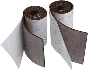 img 4 attached to 🛡️ Shintop Felt Tape: Highly Adhesive, Heavy Duty Strip Roll for DIY, Designed to Protect Hardwood and Laminate Flooring in Brown