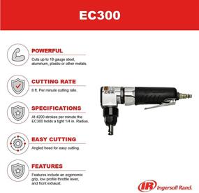 img 3 attached to 🪚 Ingersoll Rand EC300 Air Nibbler: Precision Cutting Power for Efficient Metal Fabrication