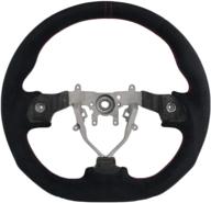 🚗 gogocarbon алькантара рулевое колесо для subaru wrx sti 2008-2014 - прочное, стильное и легкое в установке! логотип