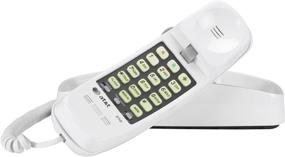 img 2 attached to 📞 AT&T 210WH Advanced American Telephones 210M Trimline Corded Phone – No AC Power Needed – Wall-Mountable – White