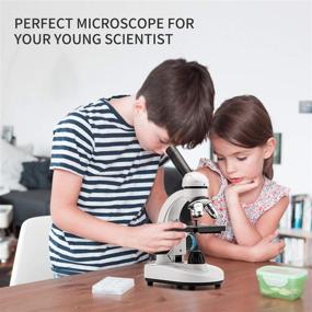 img 3 attached to National Optical 40X-1000X Compound Microscope Set: Ideal for Students & Kids in Biology – Cordless & All Metal Construction with Slides – A Perfect Beginner Microscope