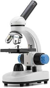 img 4 attached to National Optical 40X-1000X Compound Microscope Set: Ideal for Students & Kids in Biology – Cordless & All Metal Construction with Slides – A Perfect Beginner Microscope