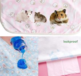 img 1 attached to JSLZF Washable Absorbent Waterproof Chinchillas