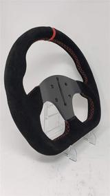img 2 attached to D Shaped Steering Alcantara Leather Stitch