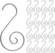 cedilis 300 pack swirl christmas ornament hooks - stainless steel tree hanger for decoration and stockings логотип
