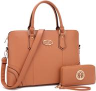 dasein leather handbags: shoulder satchels for women's handbags & wallets logo