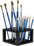 plastic pencil brush holder organizer organization, storage & transport logo