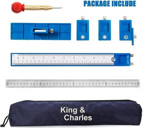 img 3 attached to King & Charles Cabinet Hardware Jig for Better SEO: Cabinet Handle & Drawer Pull Template Tool for Handles and Pulls