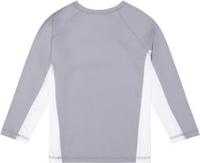 img 1 attached to 🏖️ Beach Bros. Boy's Long Sleeve Quick Dry Youth Rashguard with UPF 50+ - Swim Shirt for Enhanced Sun Protection