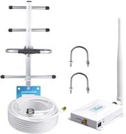 📶 verizon cell phone signal booster 5g 4g lte extender | band 13 network booster for verizon | verizon cell booster and extender kit | 65db yagi antenna | up to 3000sqft coverage | improved data/call quality logo