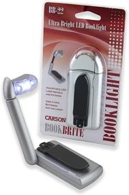 img 2 attached to 📚 Carson Triple LED BookBrite Book Light (BB-22): Illuminate Your Reading with Brightness and Convenience