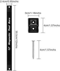 img 2 attached to 💪 Highly Magnetic Strip Holder for Heavy Objects