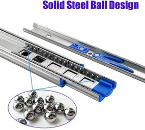 img 2 attached to Close Drawer Slides Capacity Extension Industrial Hardware