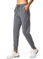 👖 women's jogger pants with pockets and drawstring - santiny sweatpants for running, lounge, workout, and jogging logo