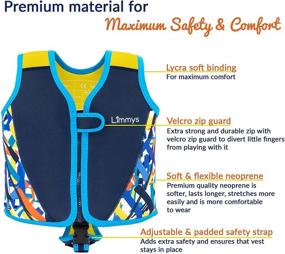 img 3 attached to Limmys Neoprene Children Buoyancy Drawstring Sports & Fitness