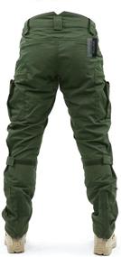 img 2 attached to 👖 Optimized Tactical Pants for Airsoft Wargames: Men's Survival Gear with Knee Protection System & Enhanced Air Circulation