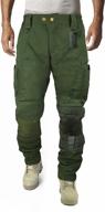 👖 optimized tactical pants for airsoft wargames: men's survival gear with knee protection system & enhanced air circulation logo