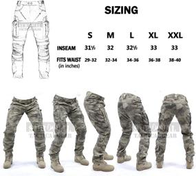 img 3 attached to 👖 Optimized Tactical Pants for Airsoft Wargames: Men's Survival Gear with Knee Protection System & Enhanced Air Circulation