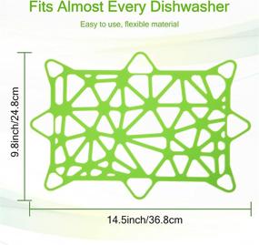 img 3 attached to Растяжимая силиконовая насадка для посудомоечной машины – регулируемое оборудование для посудомоечных машин.