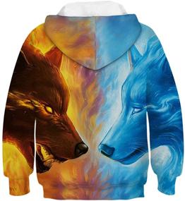 img 1 attached to GLUDEAR Animals Sweatshirts: Trendy Boys' Clothing in Fashion Hoodies & Sweatshirts