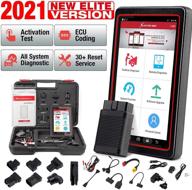 🔧 enhanced diagnostics and programming tool: launch x431 pro mini - full system scanner, key programming, reset functions including abs bleeding, tpms, epb, sas, dpf, bms, ecu coding, injector coding, complete connector kit - free online updates logo
