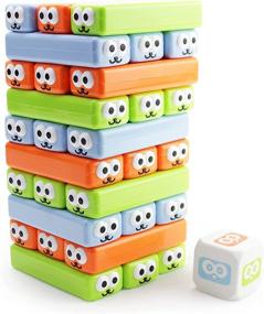 img 4 attached to 🧩 Playfully Educational: Boley Cute Stacking Blocks Dice"