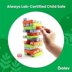 img 1 attached to 🧩 Playfully Educational: Boley Cute Stacking Blocks Dice"