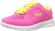 fila runner safety yellow metallic logo