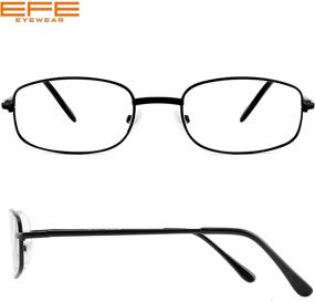 img 3 attached to 👓 Women's Thin Metal Frame Reading Glasses - Adjustable Spring Hinge 4 Pack in Mixcolor, Strength 2.5