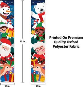 img 1 attached to Merry Christmas Banner Sign Decorations Event & Party Supplies