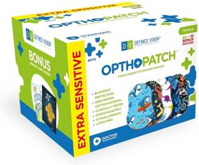 img 4 attached to OPTHOPATCH Kids Eye Patches Hypoallergenic Vision Care