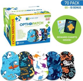 img 3 attached to OPTHOPATCH Kids Eye Patches Hypoallergenic Vision Care