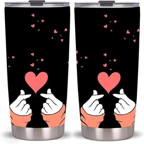 img 4 attached to Дорожный стакан Girly Tumbler из нержавеющей стали