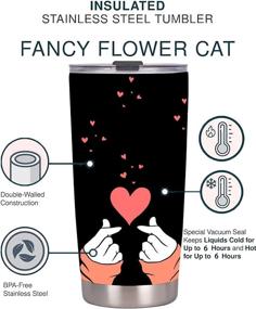 img 2 attached to Дорожный стакан Girly Tumbler из нержавеющей стали