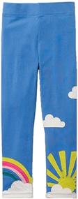 img 1 attached to Coralup Cotton Leggings Unicorn 3 Pack for Girls' Clothing and Leggings