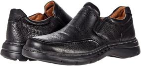 img 1 attached to 👞 Men's Shoes and Slip-Ons: Clarks Brawley Black Tumbled Leather Footwear