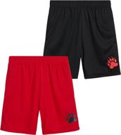 active black bear boys active shorts: boys' clothing for high-performance логотип