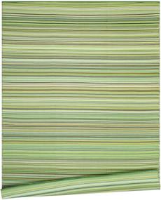 img 2 attached to 🏞️ SMM006 Green Plastic Rug: Reversible for Outdoor and Indoor Use, Easy to Clean and Carry, Ideal for Picnics, Cookouts, Camping, and The Beach, Size 8x10