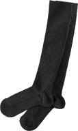 🧦 travelon large compression socks in black - size l for men (9-12) and women (11-14) логотип