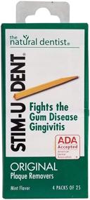 img 1 attached to Stim U Dent Plaque Removers Packs Picks Oral Care for Dental Floss & Picks