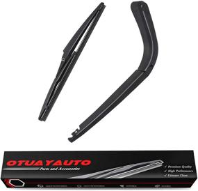 img 4 attached to 💯 High-Quality Replacement Rear Windshield Wiper Arm Blade for Chevrolet Spark 2013-2016 - OEM 95995875/96688389 by OTUAYAUTO