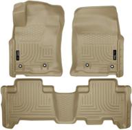 husky liners front floor 4runner logo