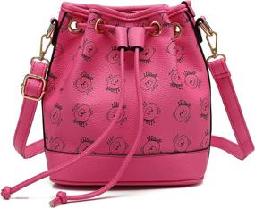 img 3 attached to Scarleton Bunny Drawstring Handbag H206901 Women's Handbags & Wallets