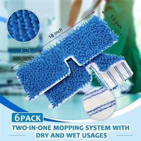 img 3 attached to Refills Replacement Cleaning Washable Microfiber Household Supplies