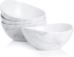 img 4 attached to 🍨 Sweese 101 499 Porcelain Bowls: Perfect for Delightful Desserts