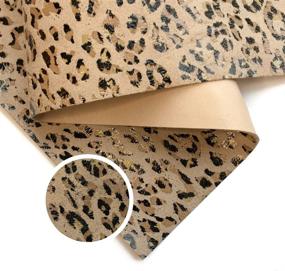 img 4 attached to Leopard Leather Material Natural Lambskin