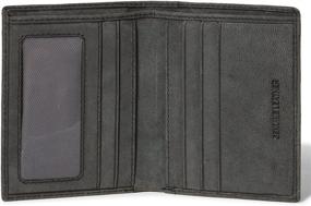 img 1 attached to 👔 Premium Leather Architect Bifold Credit Wallet for Classic Men's Style