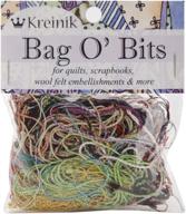 ✨ enhance your craft with kreinik bag o' bits metallic thread, 11gm: a sparkling assortment for all your creative projects logo