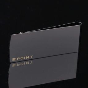 img 2 attached to 💼 EQA02A01 Stainless Business Epoint Wallets, Card Cases & Money Organizers - Perfect for Men's Accessories