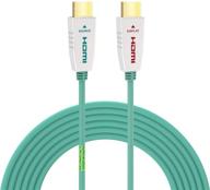 🔌 ruipro 50ft hdmi fiber optic ultra certified cable - hdmi 2.1 48gbps, 8k@60hz, 4k@120hz, dynamic hdr, earc, hdcp 2.2 - slim and flexible for lg, samsung, tcl, sony, rtx 3080, rtx 3090, xbox, ps5/4, roku (15m) logo